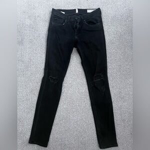 Rag and Bone Black Jeans